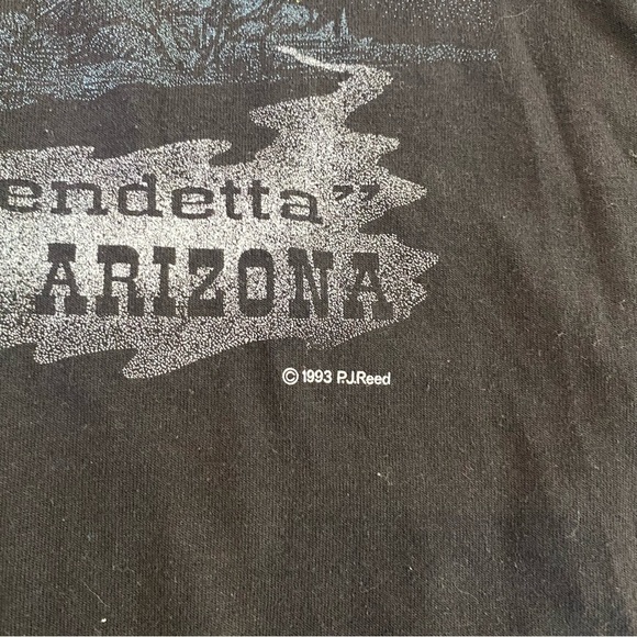 Vintage 1993 Tombstone Arizona Boothill Graveyard Shirt Size Medium - Picture 4 of 9